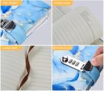 Unpickable Lock Diary for Girls - A5 Journal