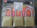 Master Lock 875TRILF 3-Pack Combination Padlock Set