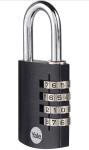 Yale 4 Pack Unpickable Combination Padlocks
