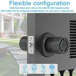 Keyless Double Sided Keypad Door Lock System