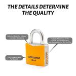 CINCINNO 8-Pack Keyed Alike Padlocks 30MM