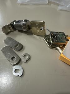 Medeco High Security 72S Cam Lock with Keys