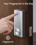 Eufy Smart Fingerprint Lock with Wi-Fi - Silver