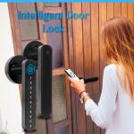 Smart Fingerprint Keyless Door Lock with App Control