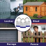 SEPOX® Trinity Keyed-Alike Outdoor Padlocks