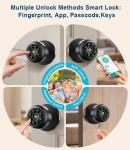 Smart Fingerprint Auto Lock for Home Safety