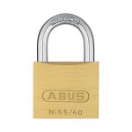 ABUS 55/40 Brass Padlock with 2 Keys