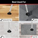 Heavy-Duty Door Security Bar - 2 Pack