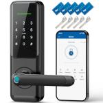 Fingerprint Smart Door Lock with Keypad Access