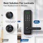 Fingerprint Smart Door Lock with Keypad Access