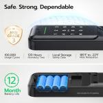 Fingerprint Smart Door Lock with Keypad Access