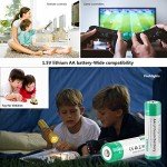 Enegitech 3000mAh AA Lithium Batteries 16 Pack