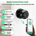 Fingerprint Smart Door Lock with App Control