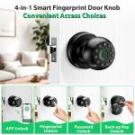 Fingerprint Smart Door Lock with App Control