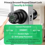 Fingerprint Smart Door Lock with App Control