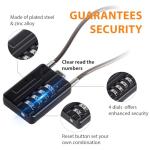 SEPOX® 4 Digit Resettable Combination Lock Set