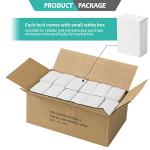 Set of 12 Keyed Alike Nickel Padlocks