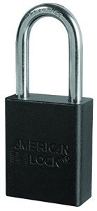 American Lock A1106 Black Keyed Padlock