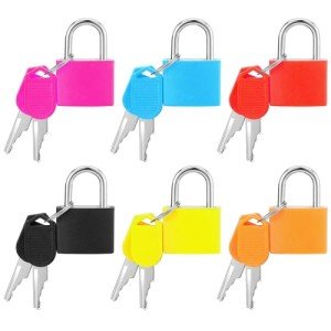 Fantye Metal Travel Locks Set - 6 Colors