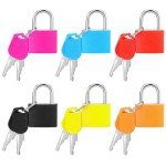 Fantye Metal Travel Locks Set - 6 Colors
