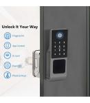 Smart Double-Sided Wifi Fingerprint Lock for Gates