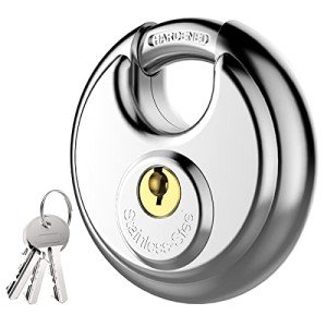 Puroma Stainless Steel Discus Lock with Key
