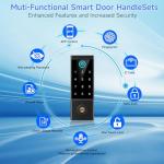 BEBASIA Smart Fingerprint Door Lock with APP Control
