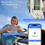 BEBASIA Smart Fingerprint Door Lock with APP Control