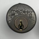 Medeco 1-1/8" Mortise Lock Cylinders Set of 2