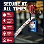 ABUS 10-Pack Safety Padlock Set - Keyed Different