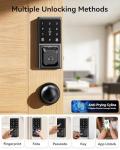 S12 Smart Front Door Lock with Round Handle