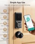 S12 Smart Front Door Lock with Round Handle