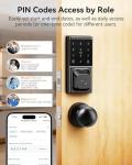 S12 Smart Front Door Lock with Round Handle