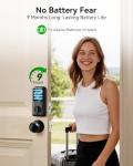 S12 Smart Front Door Lock with Round Handle
