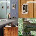 Master Lock Combination Padlock with Custom Code - 2 Pack