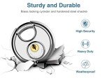 Puroma Stainless Steel Discus Lock with Key