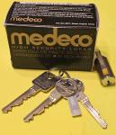 Medeco High Security Padlock Cylinder Key Set