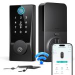 Smart WiFi Keyless Deadbolt Lock with Fingerprint Access