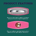 Guliffen Aluminum Locker Locks with Keys - 2 Pack