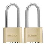 Master Lock 175LHEC2 Gold Combination Lock Set