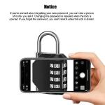 SUTOUG Waterproof 4-Digit Combination Lock - Black