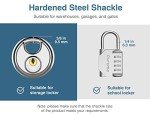 Puroma Stainless Steel Discus Lock with Key