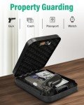 BAGKOOL Portable Fireproof Gun Safe with Combo Lock