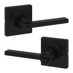 Kwikset Casey Privacy Lock - Sleek Black Finish