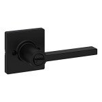 Kwikset Casey Privacy Lock - Sleek Black Finish
