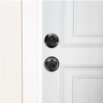 Cielsa Dawn Matte Black Door Lock Set