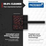 Kwikset Casey Privacy Lock - Sleek Black Finish