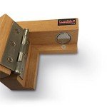 Unpickable Concealed Magnetic Lock for Heavy Doors