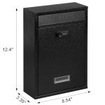 Secure Wall Mount Mailbox with Code Lock