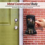 XXL Waterproof Iron Lock Box with 4-Digit Code